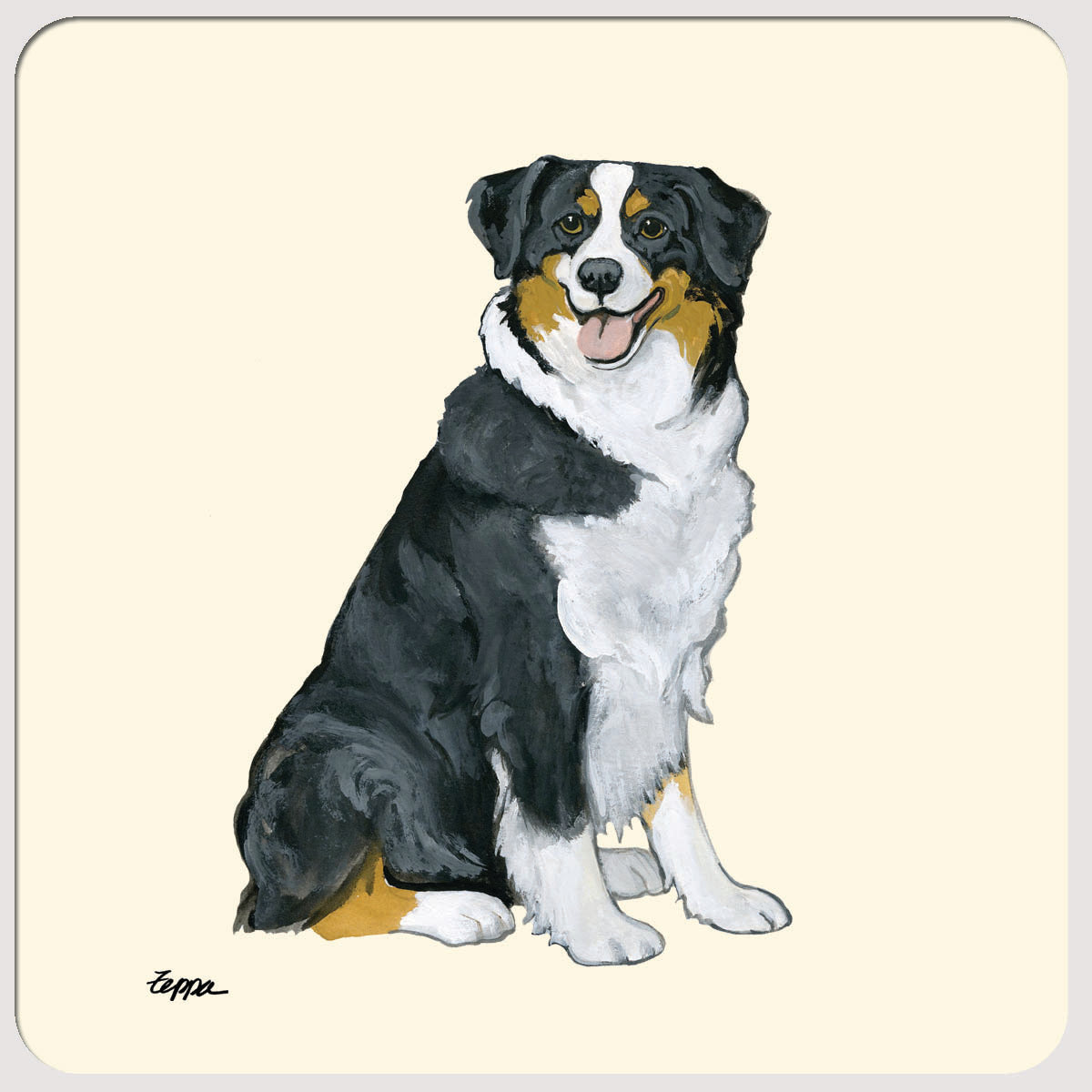 Australian Shepherd Beverage Coasters