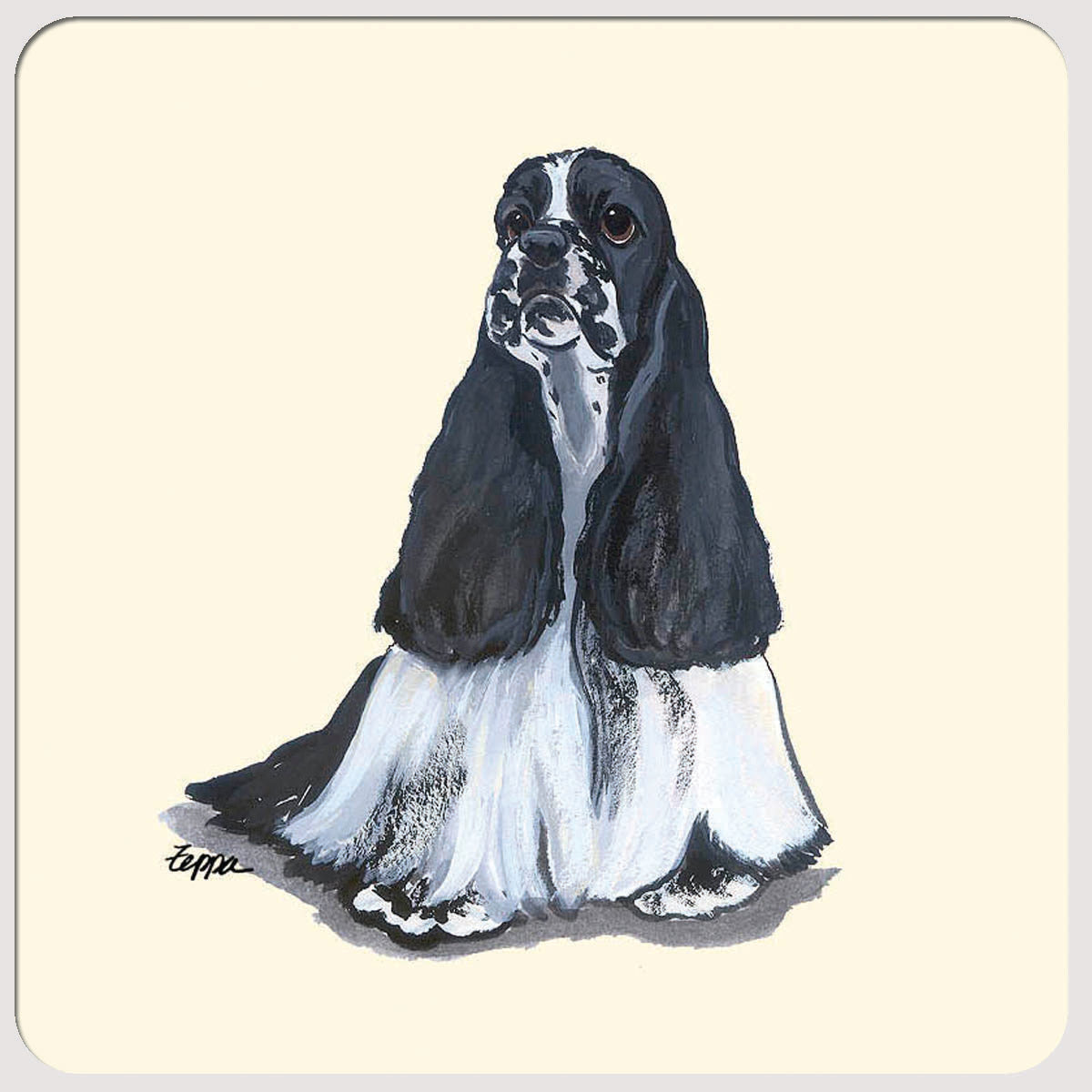 American Cocker Spaniel Beverage Coasters
