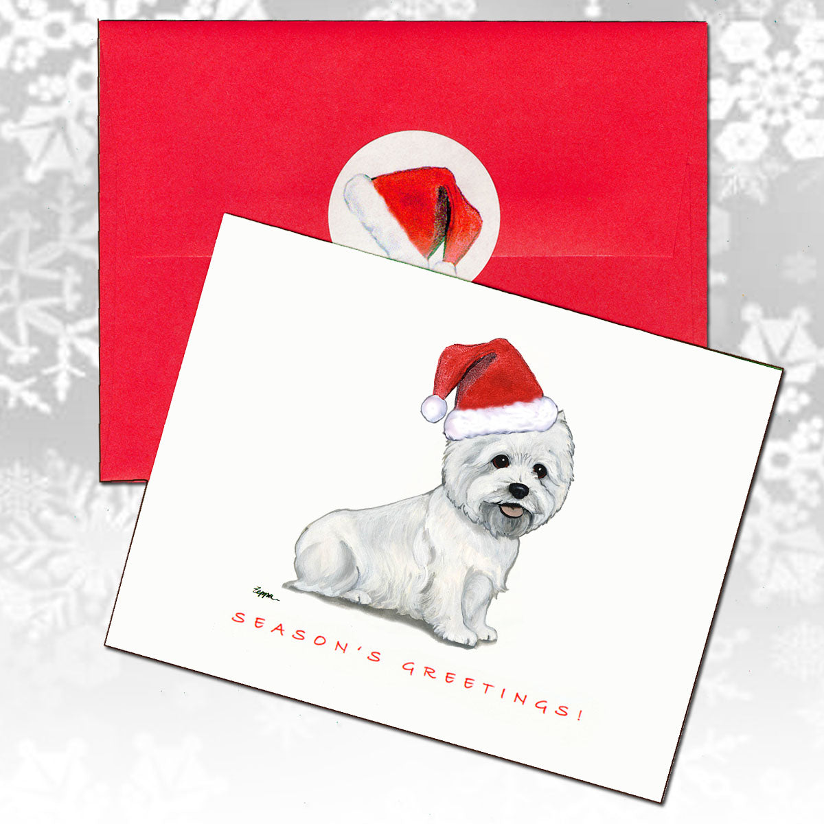 West Highland White Terrier Christmas Cards