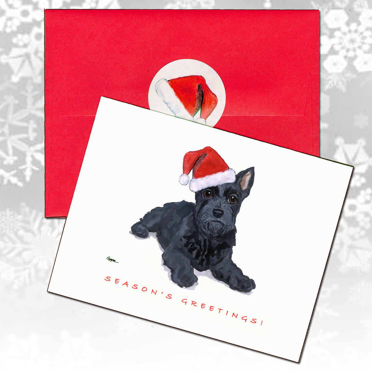 Scottish Terrier Christmas Cards