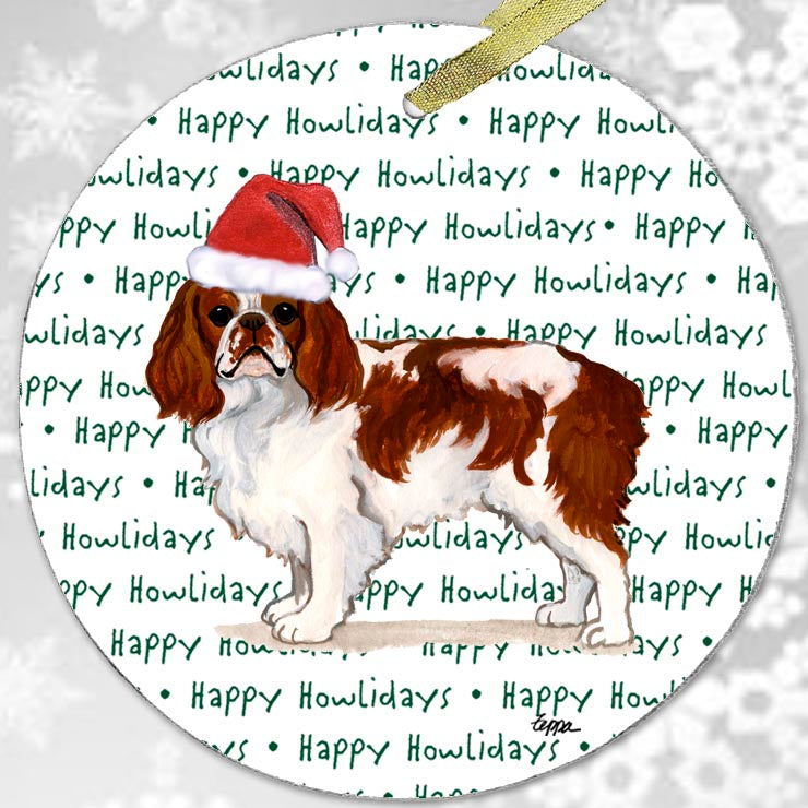 English Toy Spaniel Christmas Ornament