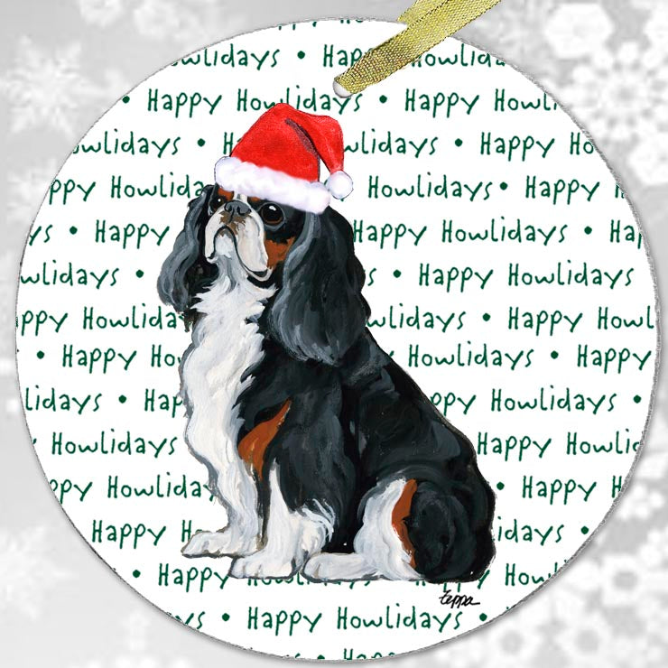English Toy Spaniel Christmas Ornament