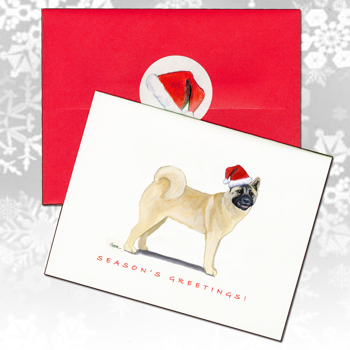 Akita Christmas Cards