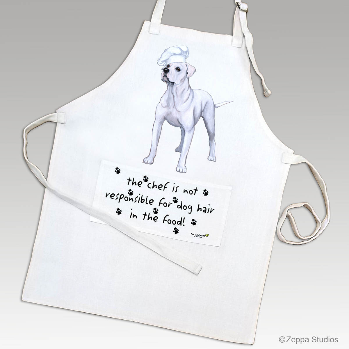 American Bulldog Apron