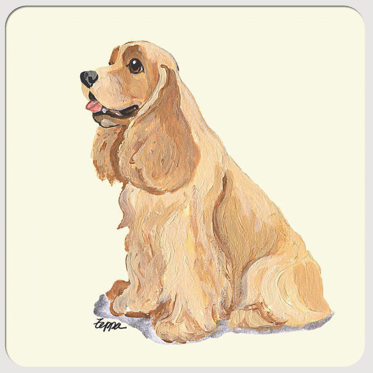 American Cocker Spaniel Beverage Coasters