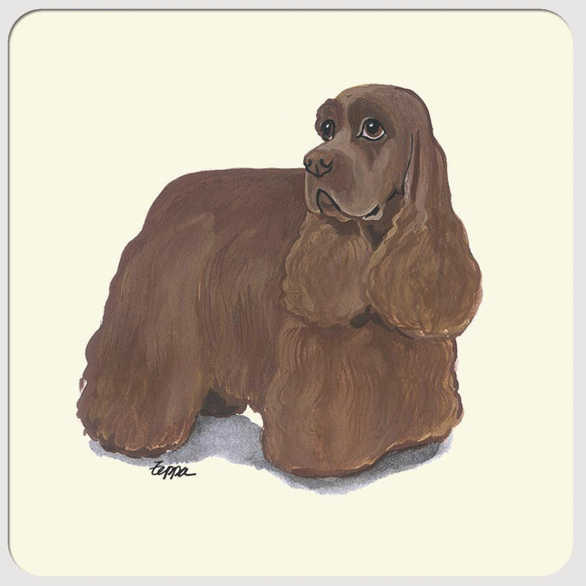 Amercian Cocker Spaniel Chocolate Coasters