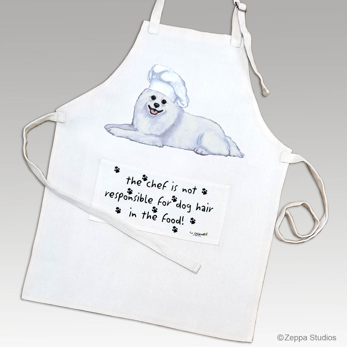 American Eskimo Chef Apron