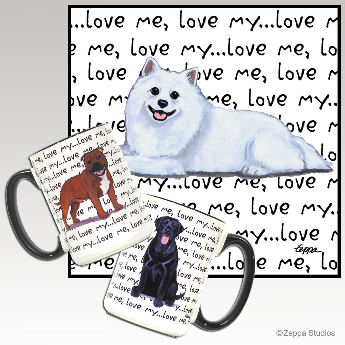 American Eskimo Dog Love Me Mug