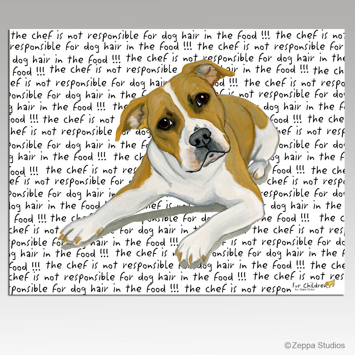 Pit Bull Cutting Board
