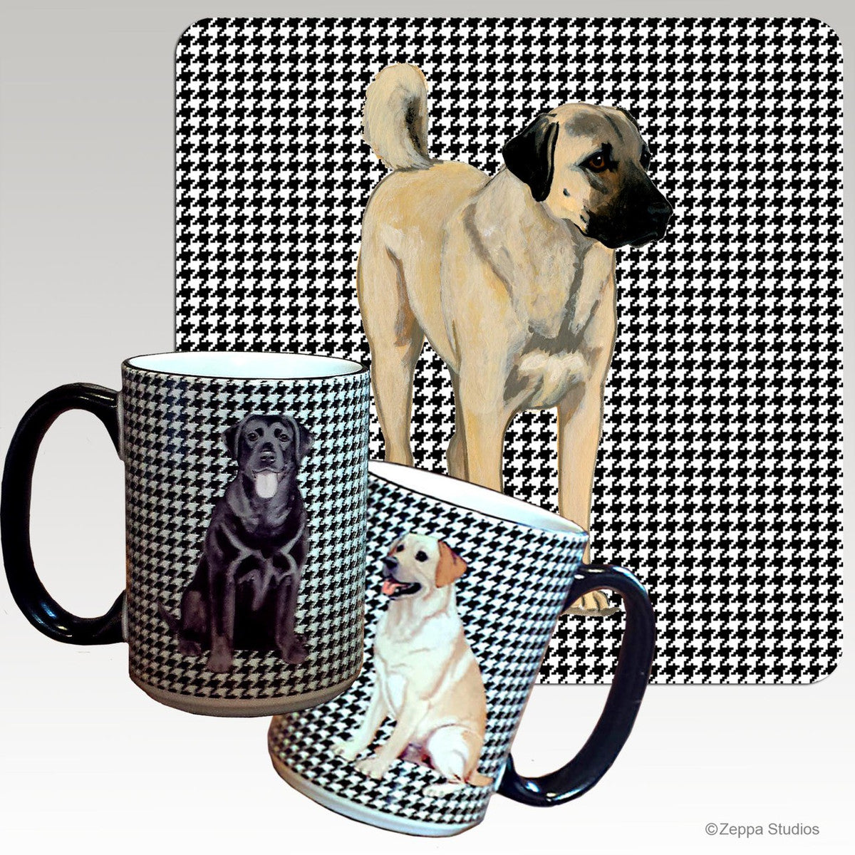 Anatolian Shepherd Dog Houndzstooth Mug