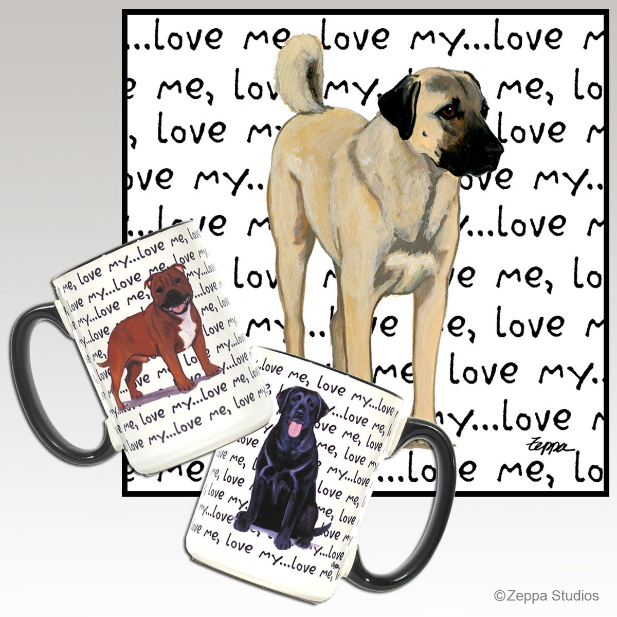 Anatolian Shepherd Love Me Mug