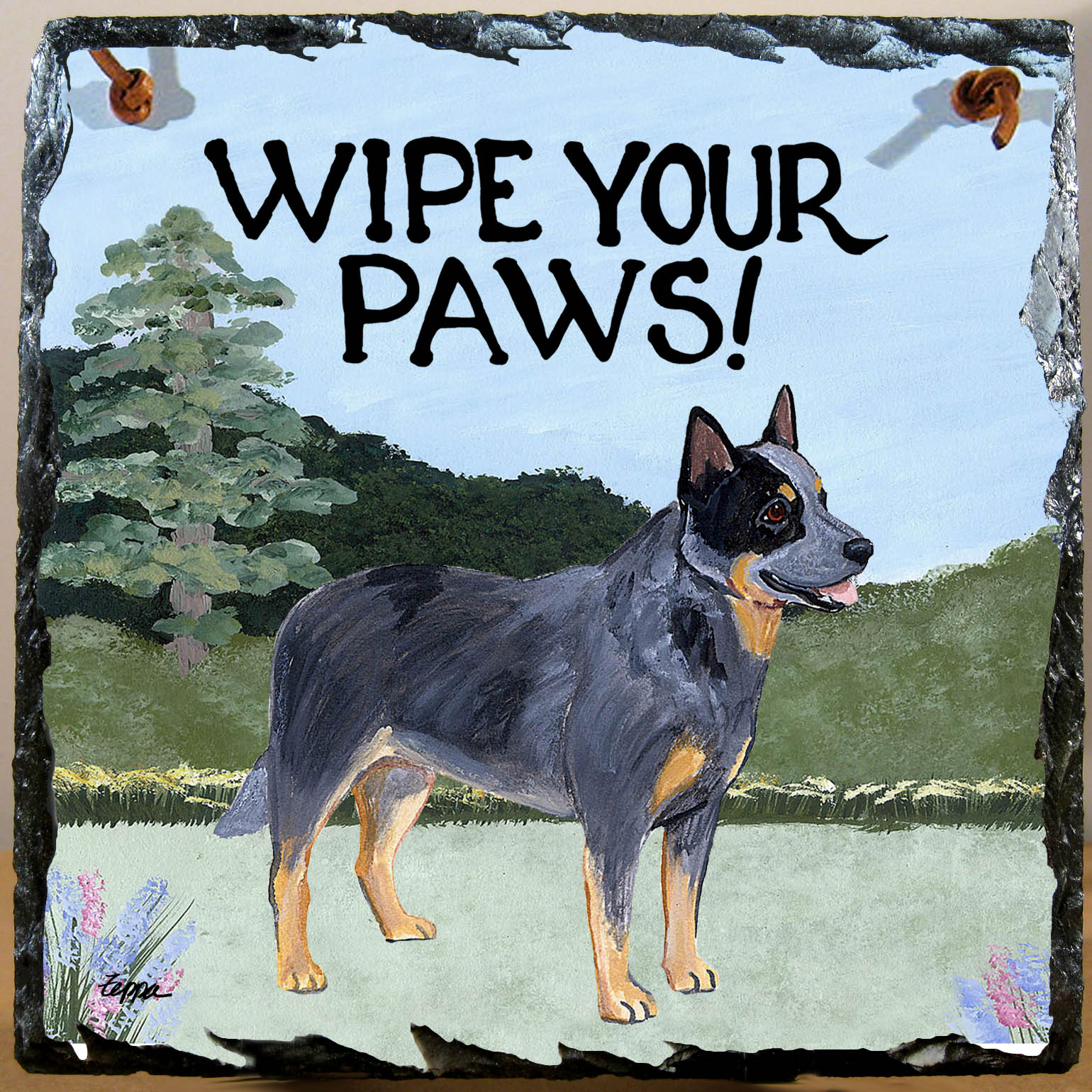 Australian Cattle Dog Slate Signs