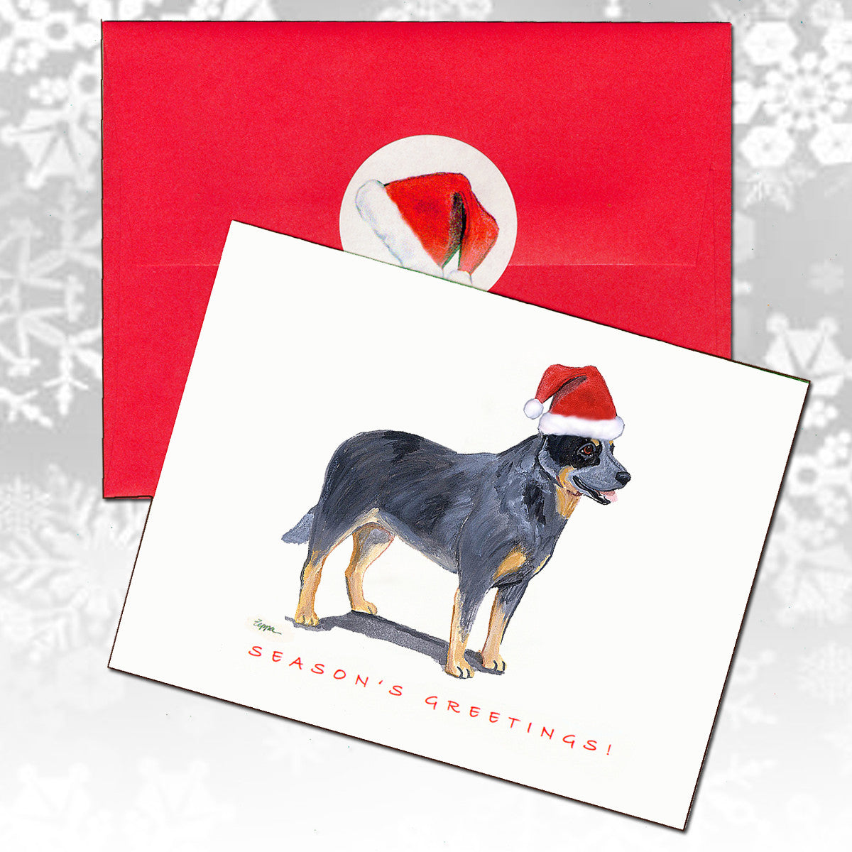 Australian Cattle Dog Christmas Cards