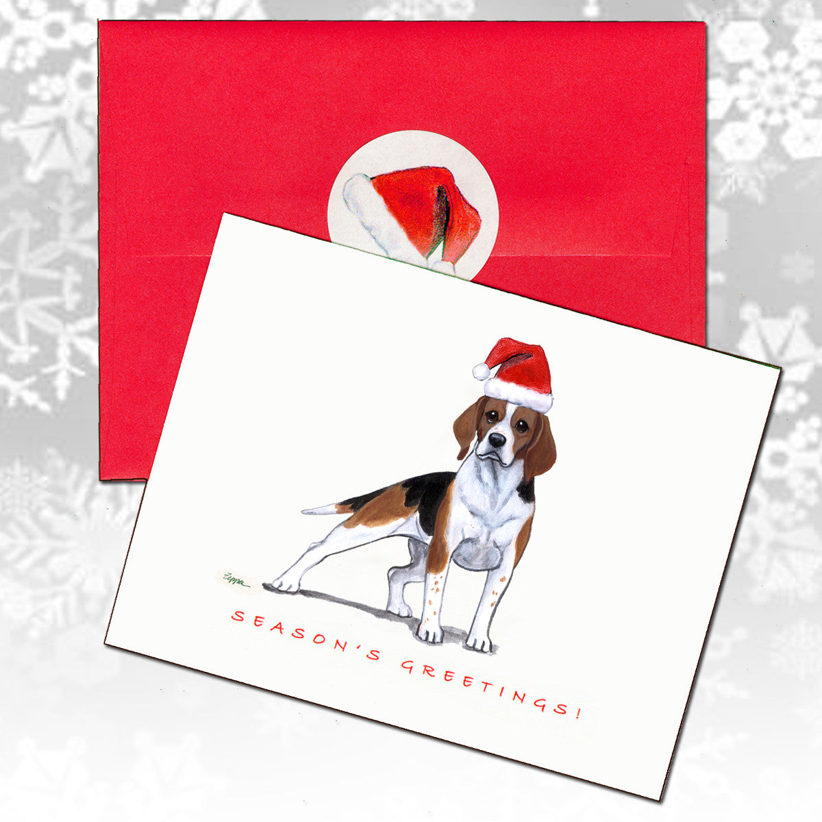 Beagle Christmas Cards