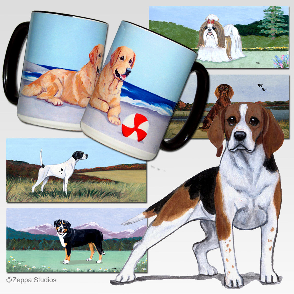 Beagle Cutting Board