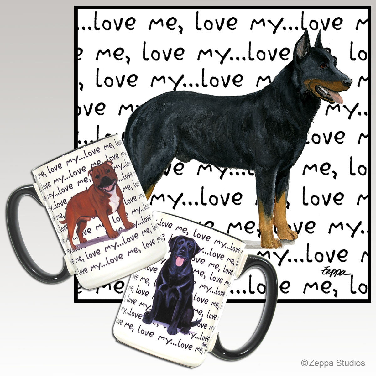 Beauceron Love Me Mug