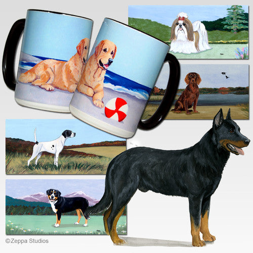 Beauceron Scenic Mug