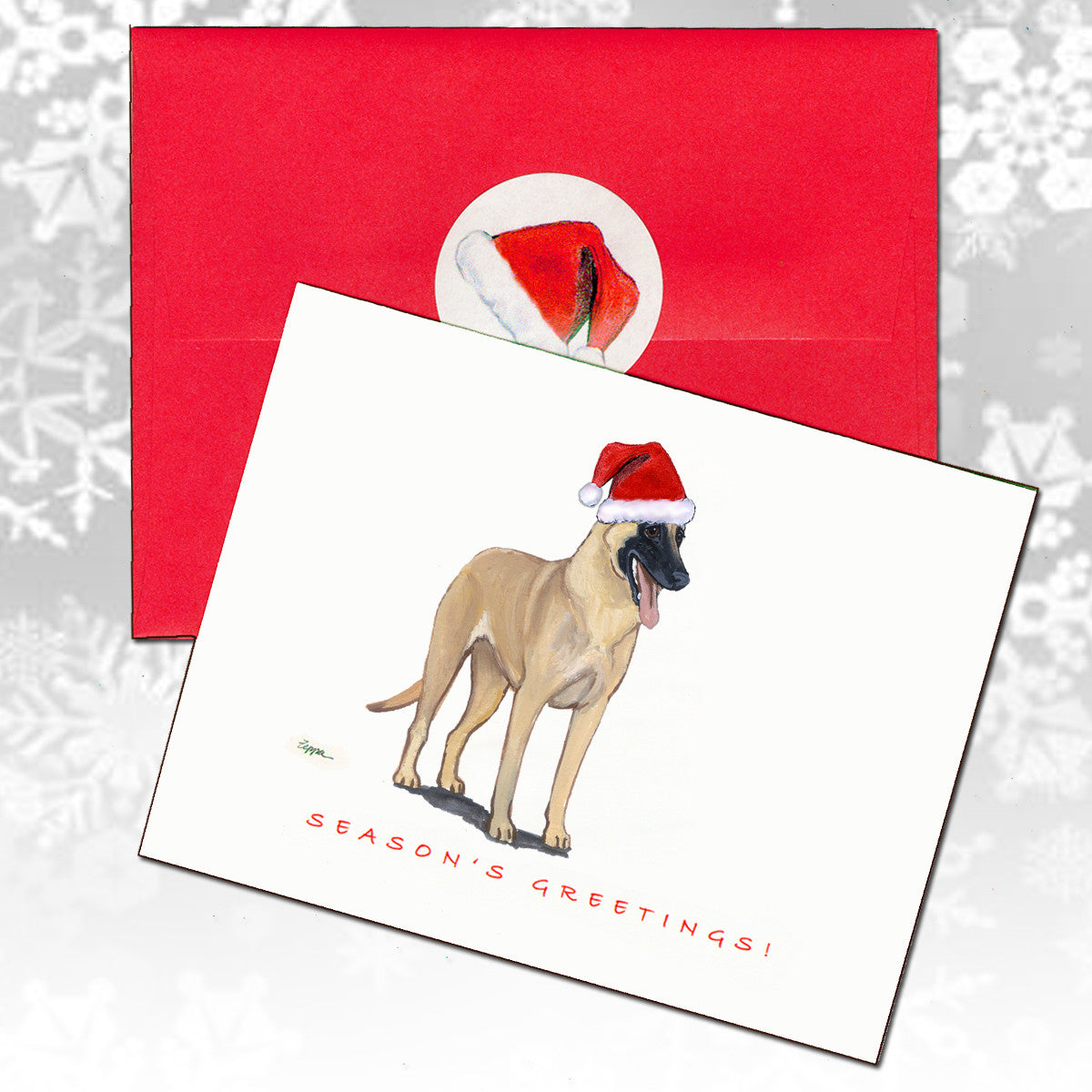 Belgian Malinois Christmas Cards