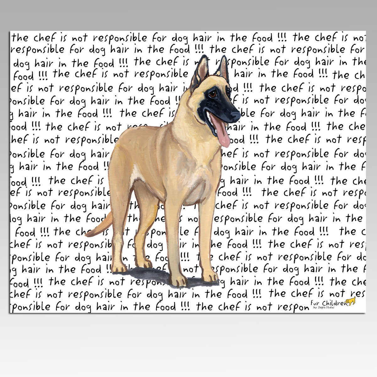 Belgian Malinois Cutting Board