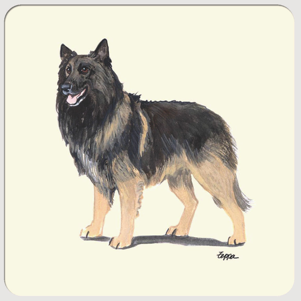 Belgian Tervuren Beverage Coasters