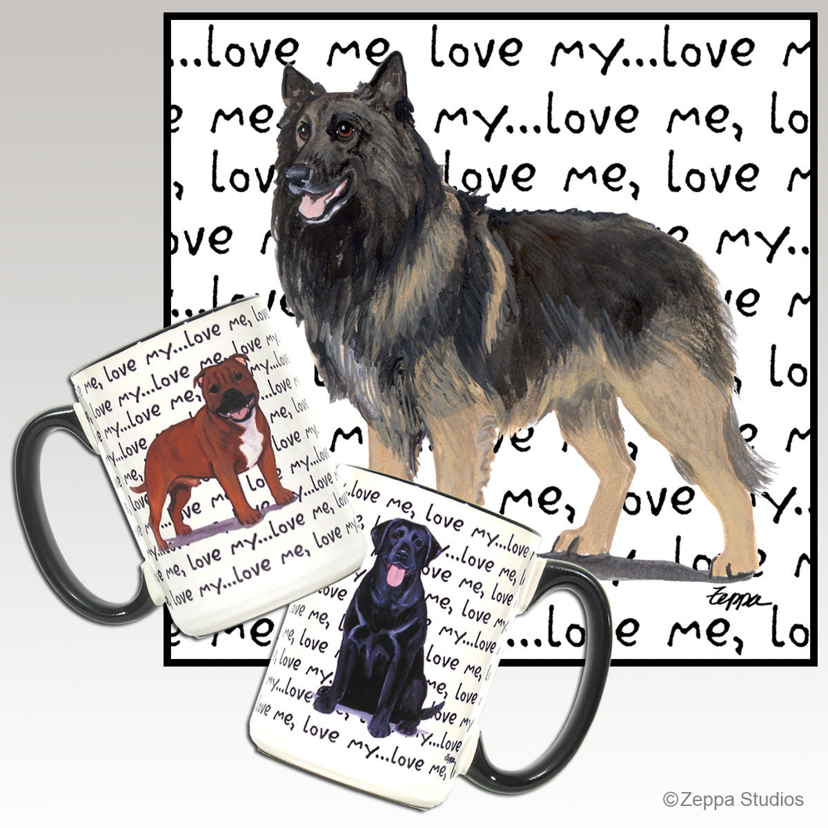 Belgian Tervuren Love Me Mug