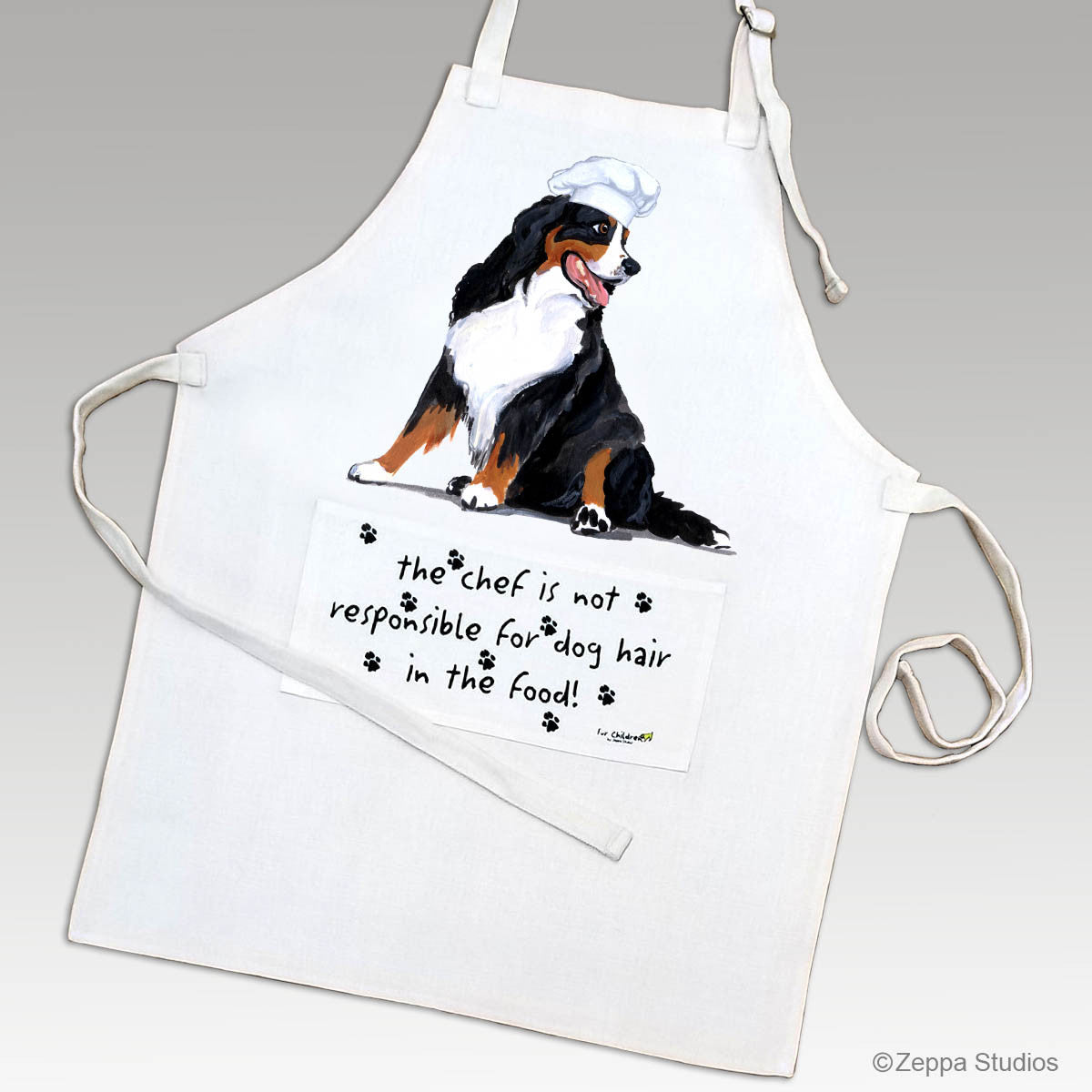 Bernese Mountain Dog Apron