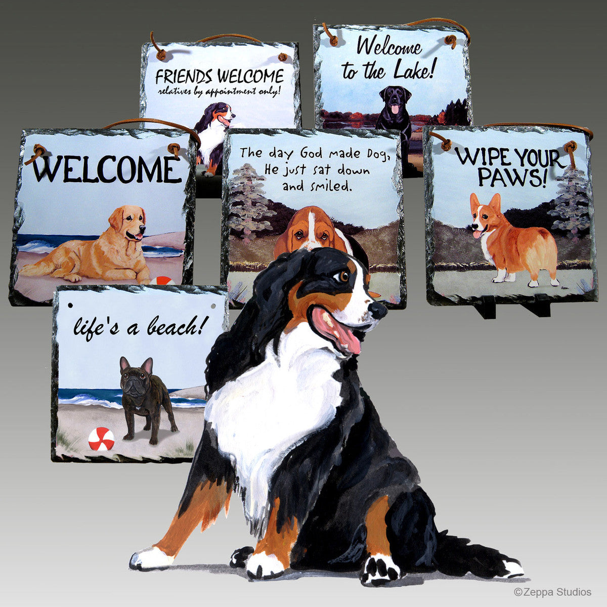 Bernese Mountain DogSlate Signs