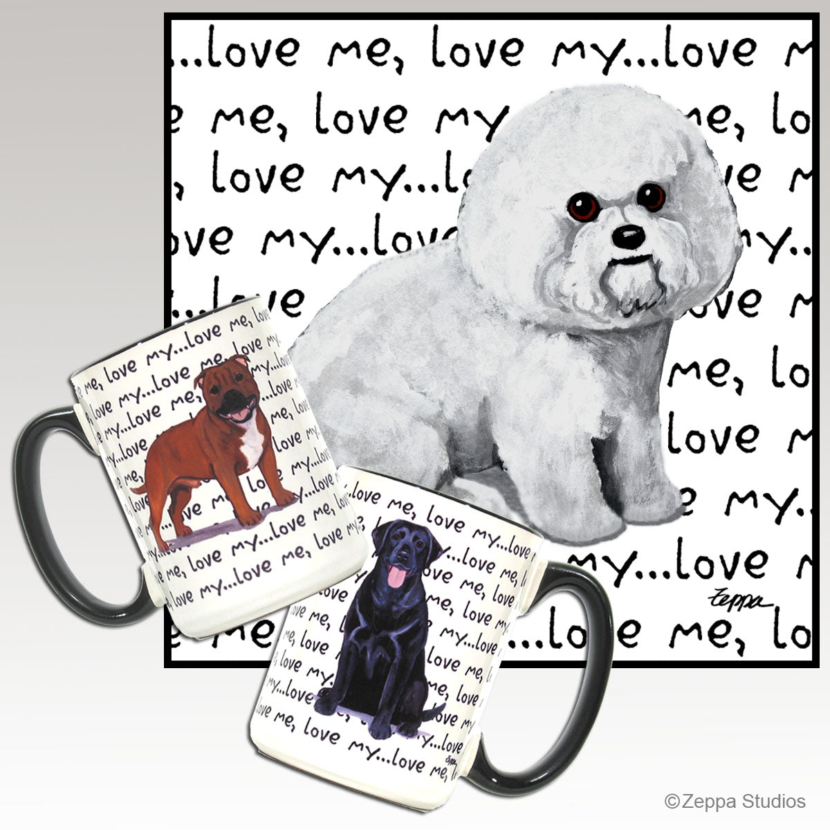 Bichon Frise Love Me Mug