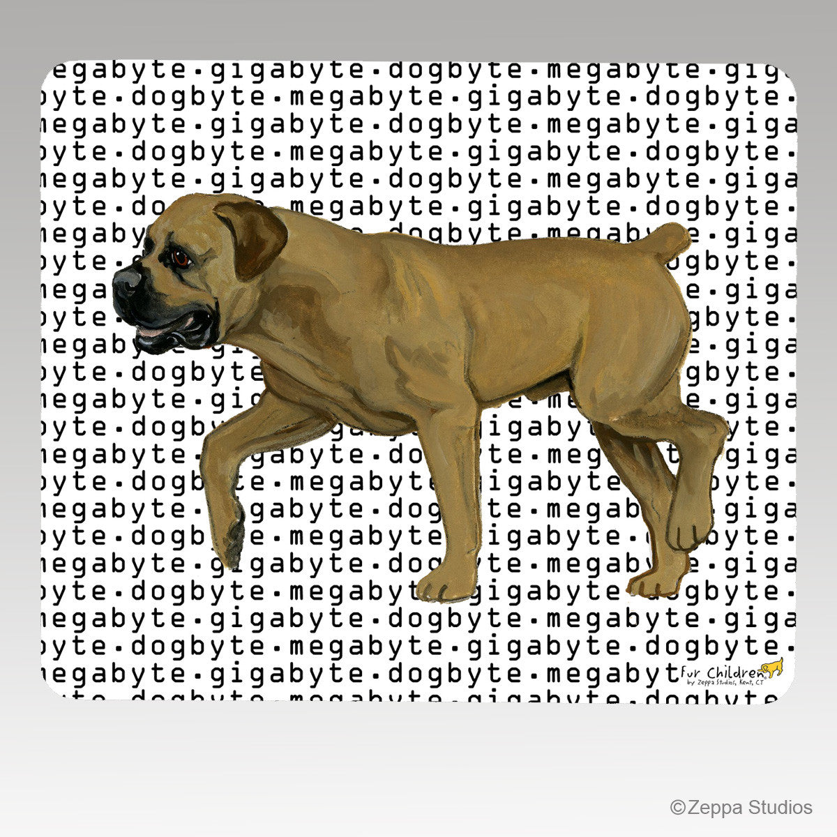 Boerboel Megabyte Mouse Pad