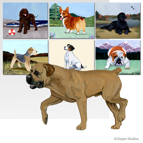 Boerboel Scenic Mouse Pad