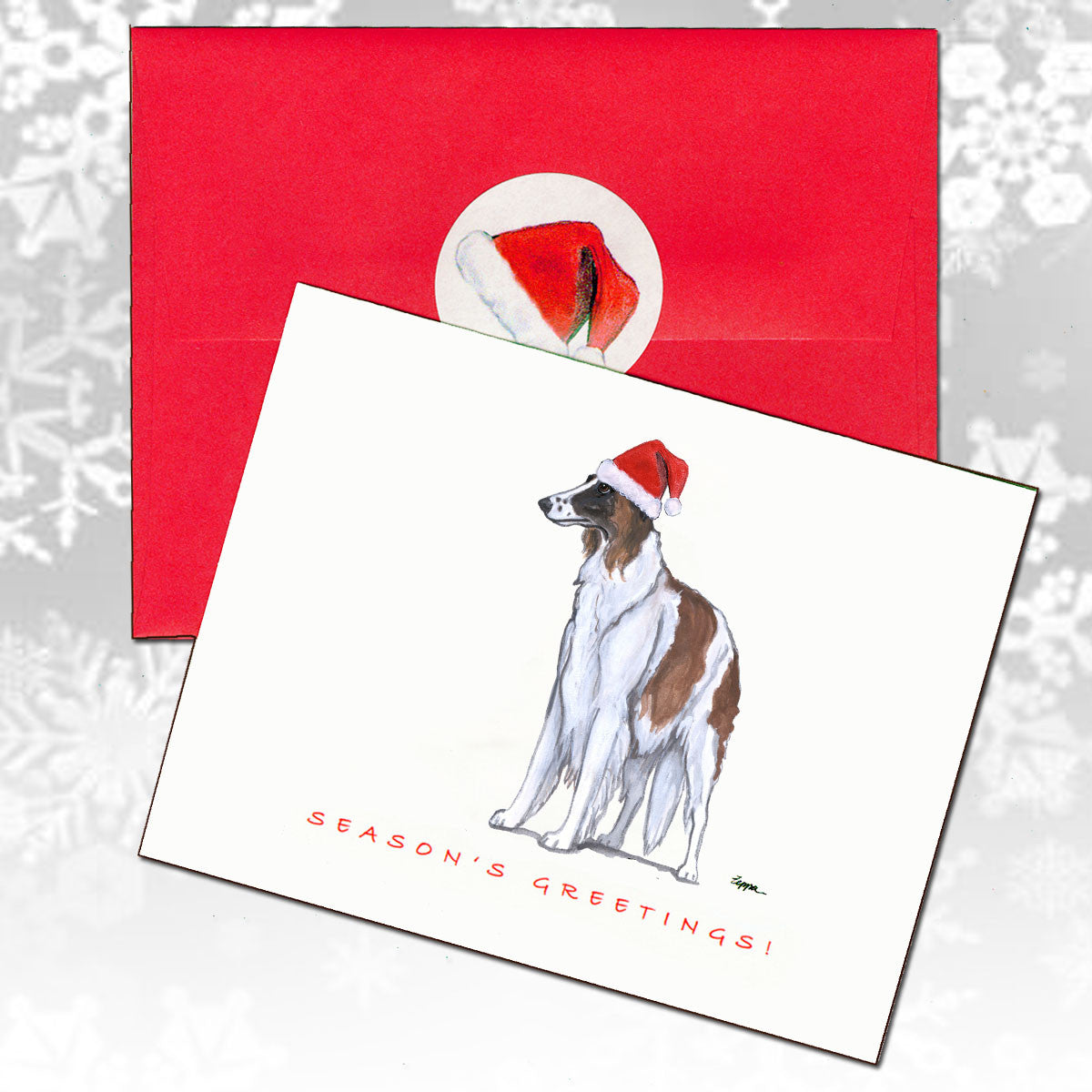 Borzoi Christmas Cards