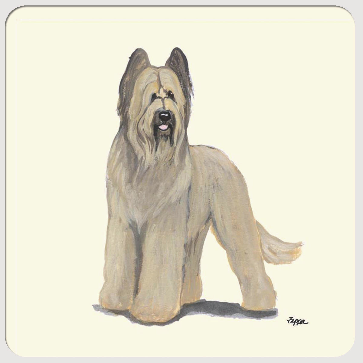 Briard Beverage Coasters