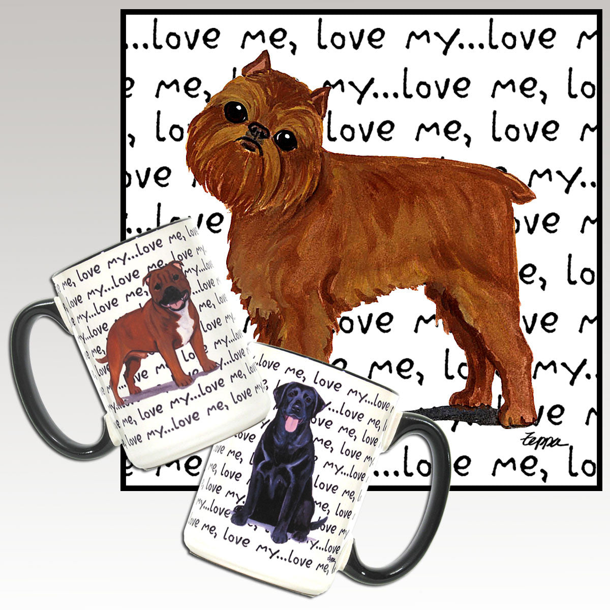 Brussels Griffon Love Me Mug