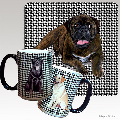 Bullmastiff Houndzstooth Mug