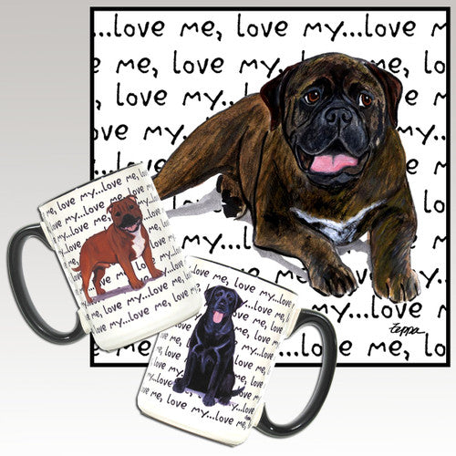 Bullmastiff Love Me Mug