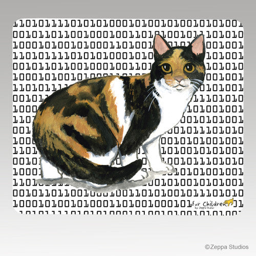 Calico Cat Megabyte Mouse Pad