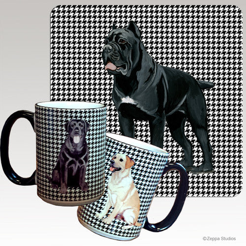 Cane Corso Houndzstooth Mug