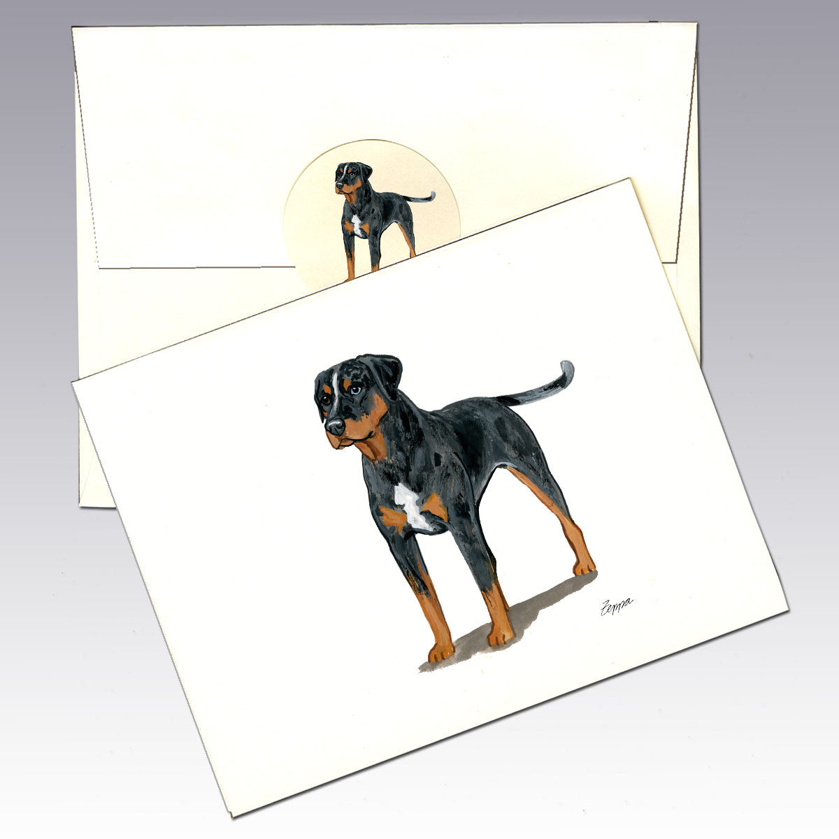 Catahoula Leopard Dog Note Cards