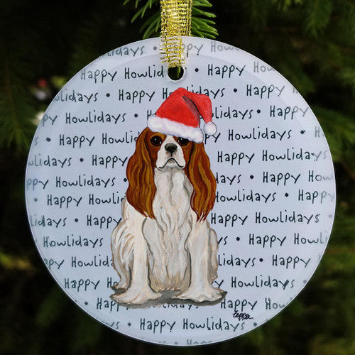 Cavalier King Charles Spaniel Christmas Ornament
