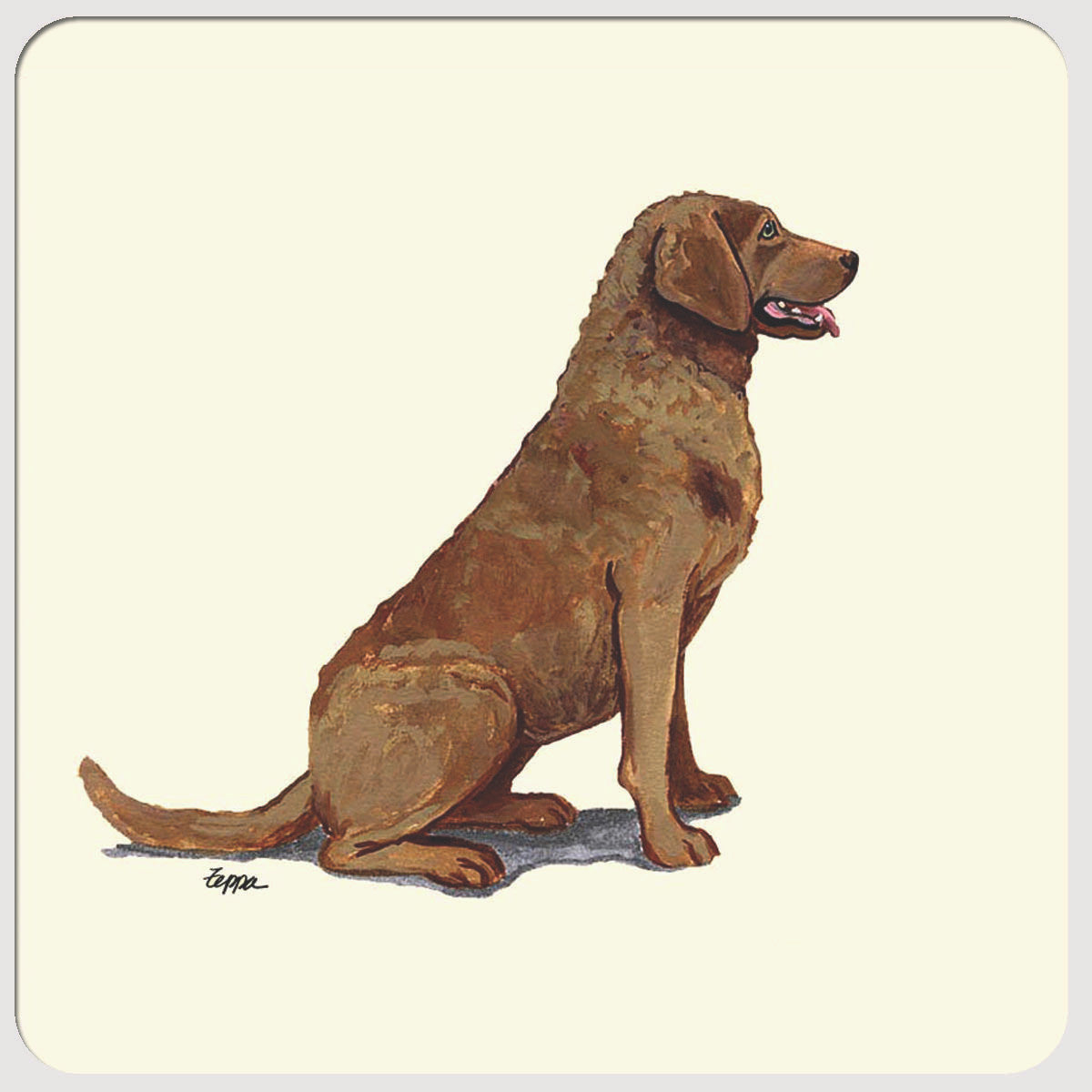 Chesapeake Bay Retriever Beverage Coasters