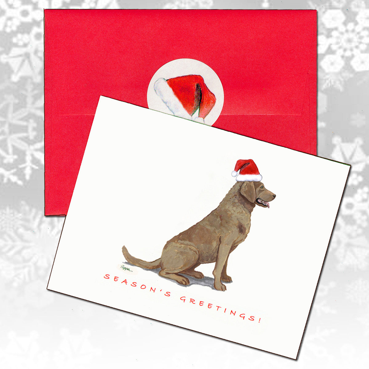 Chesapeake Bay Retriever Christmas Cards