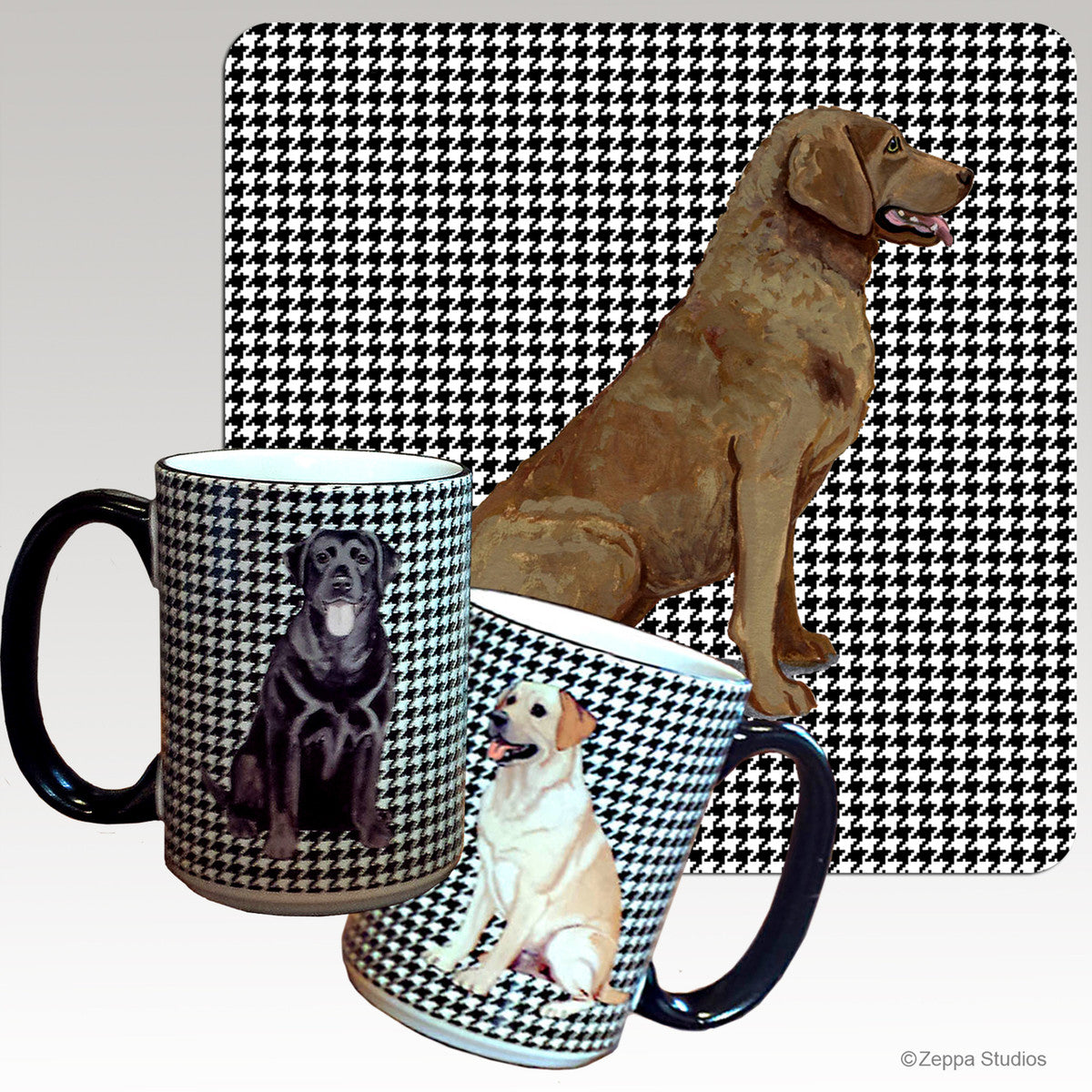 Chesapeake Bay Retriever Houndzstooth Mug