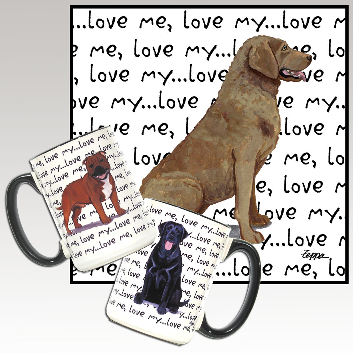 Chesapeake Bay Retriever Love Me Mug