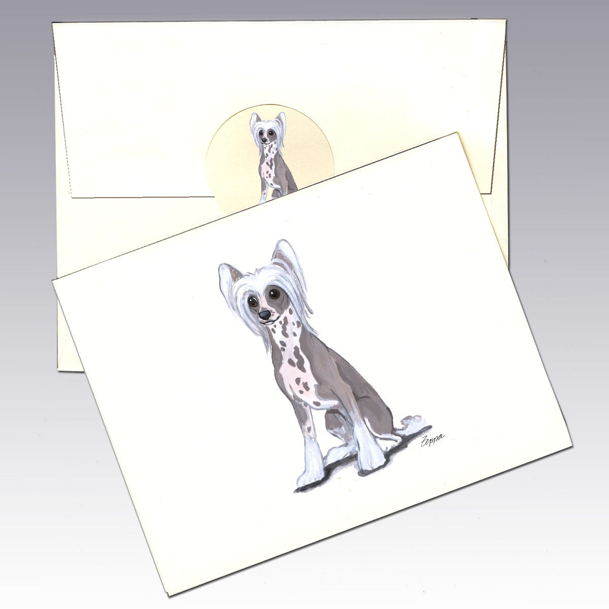 Chinese Crested Note Cards