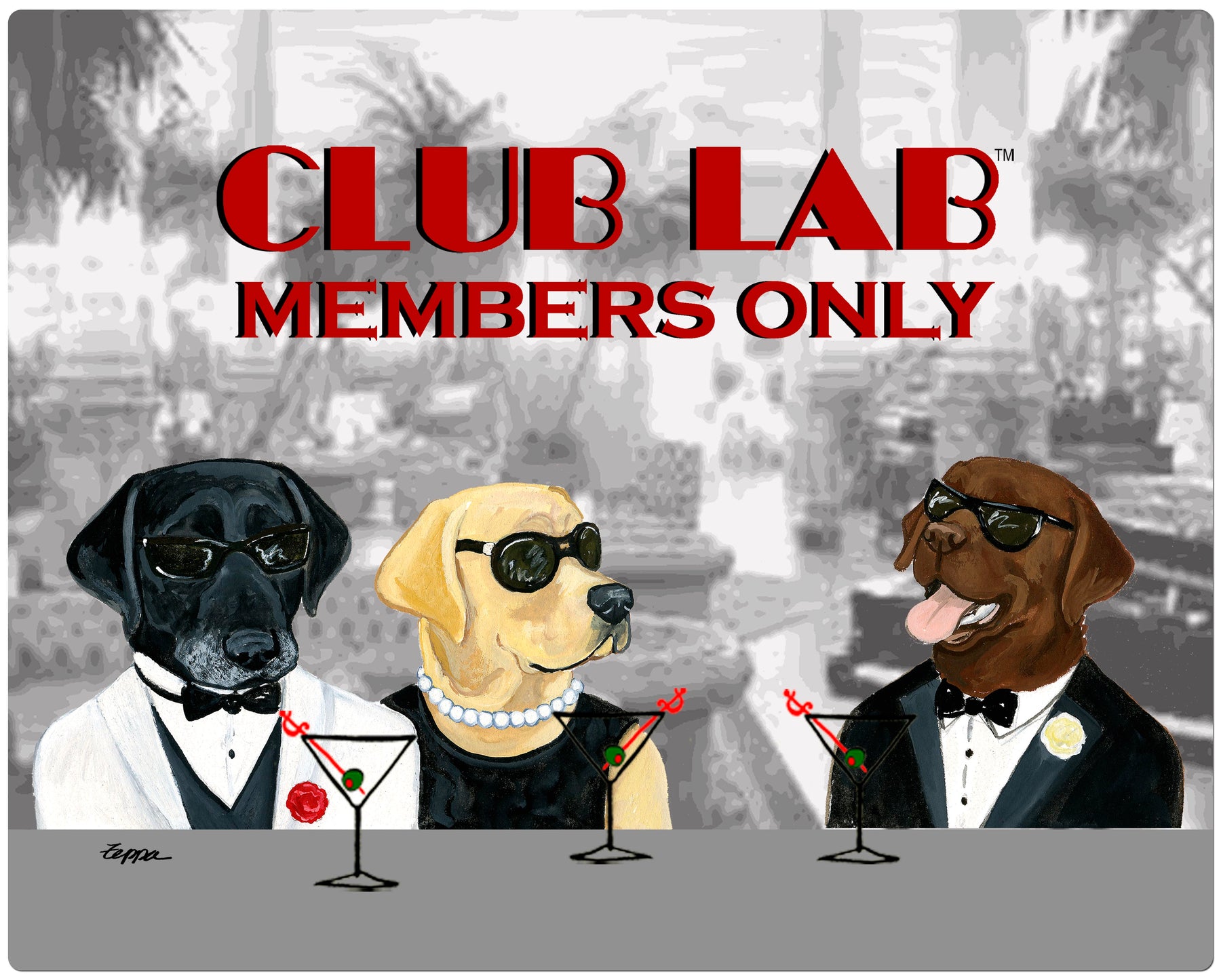 Club Lab Glass Cutting Board