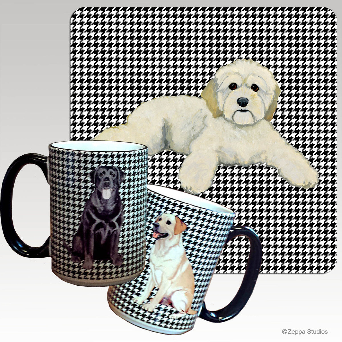 Cockapoo Houndzstooth Mug