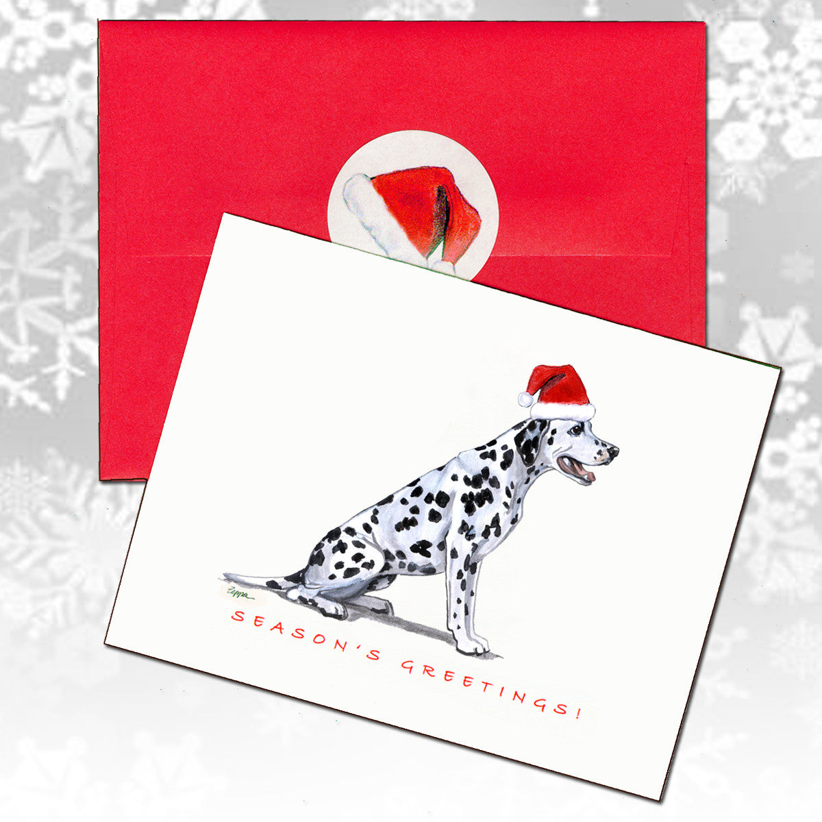 Dalmatian Christmas Cards