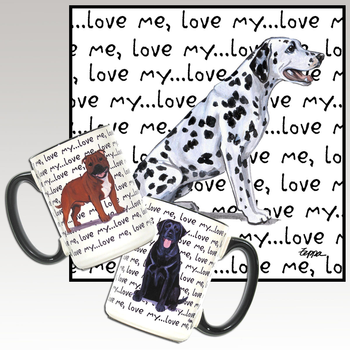 Dalmatian Love Me Mug