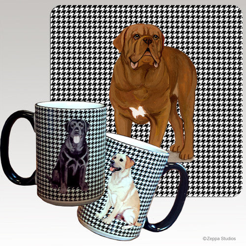 Dogue de Bordeaux Houndzstooth Mug