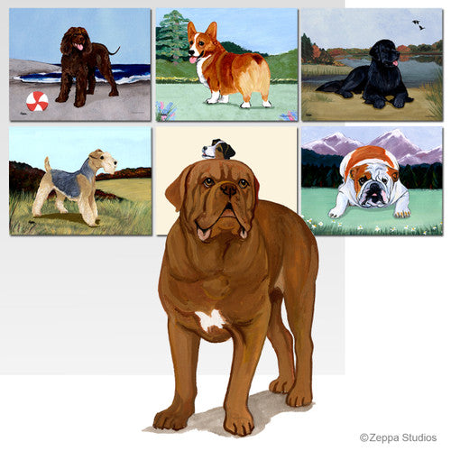 Dogue de Bordeaux Scenic Mouse Pad